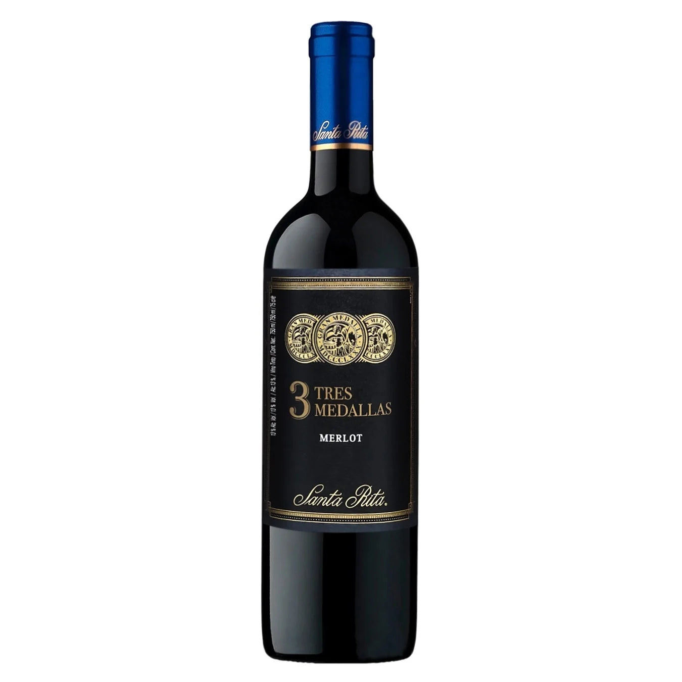 VINO SANTA RITA 3 MEDALLAS MERLOT