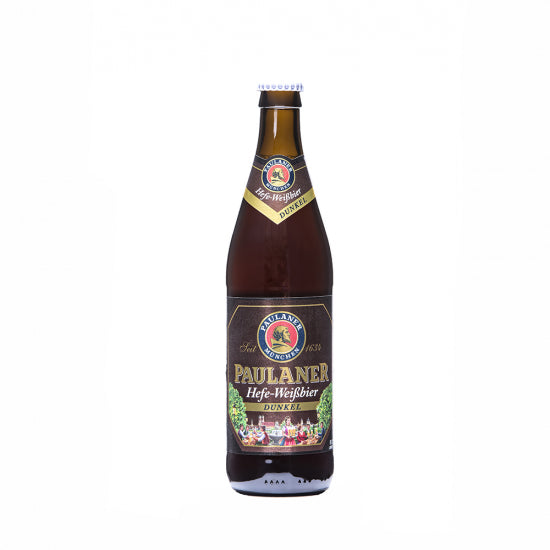 CERVEZA PAULANDER DUNKER TRIGO, NEGRA