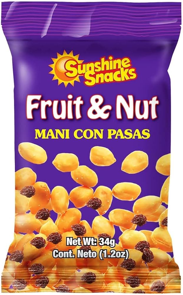 MANI SUNSHINE SNACK FRUIT & NUT PQÑ