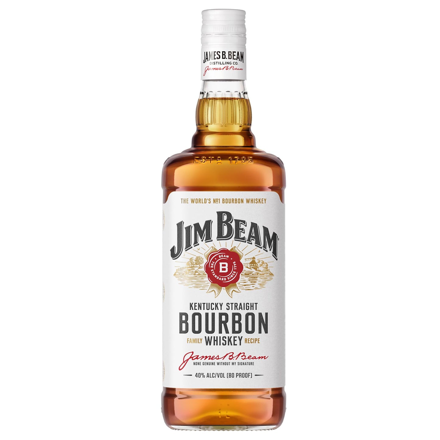 WHISKY JIM BEAM 1L