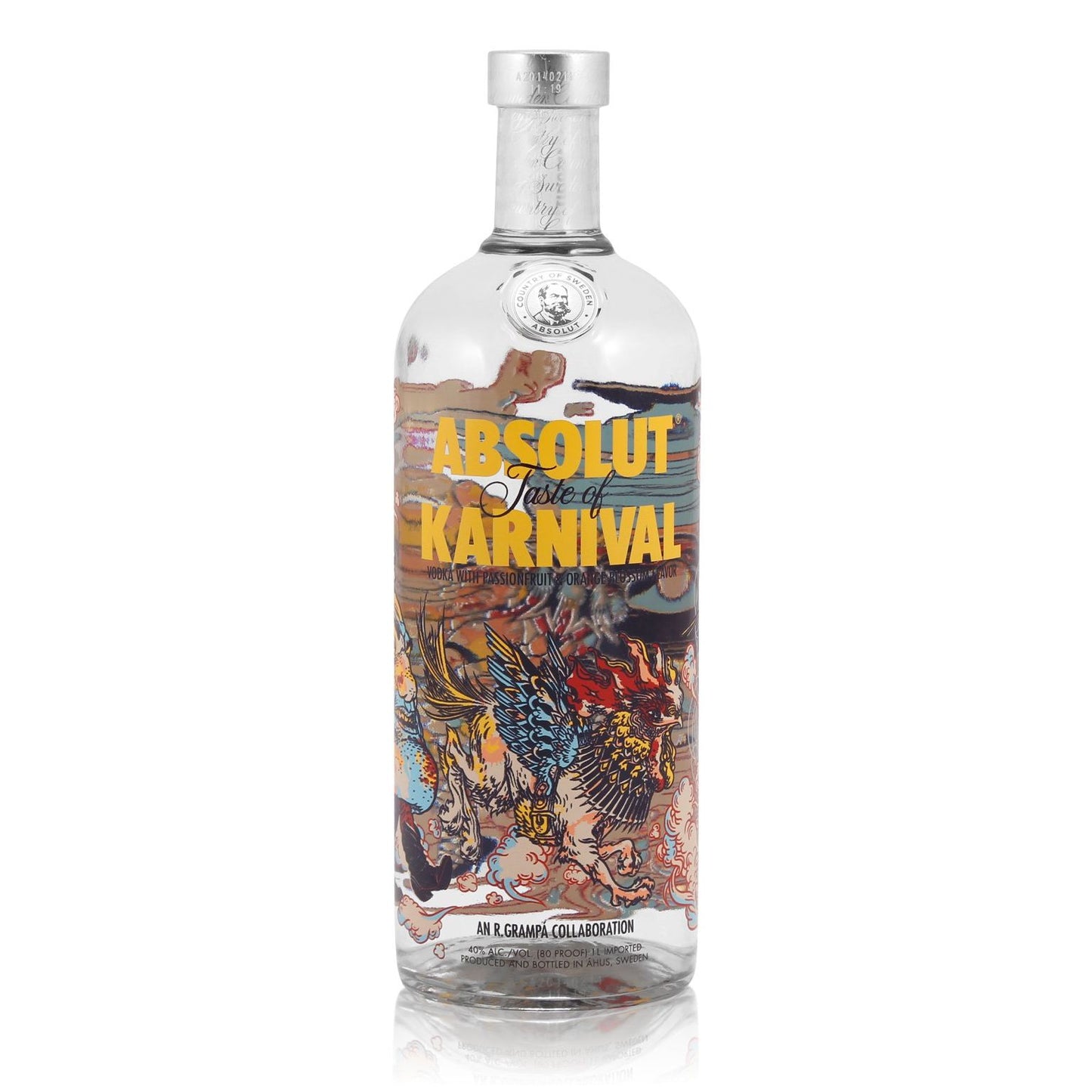VODKA ABSOLUT KARNIVAL 75CL