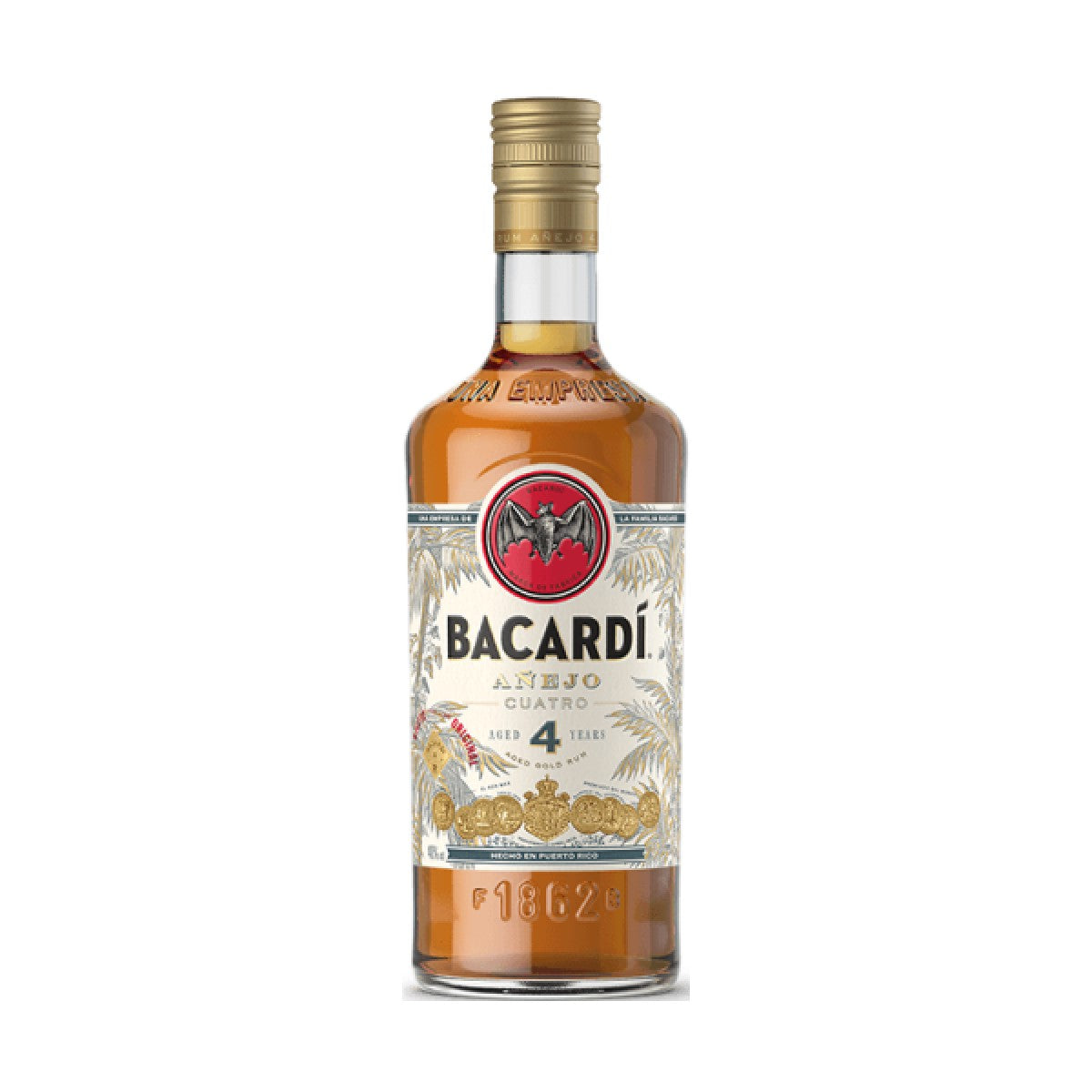 RON BACARDI AÑEJO 4A 750 ML