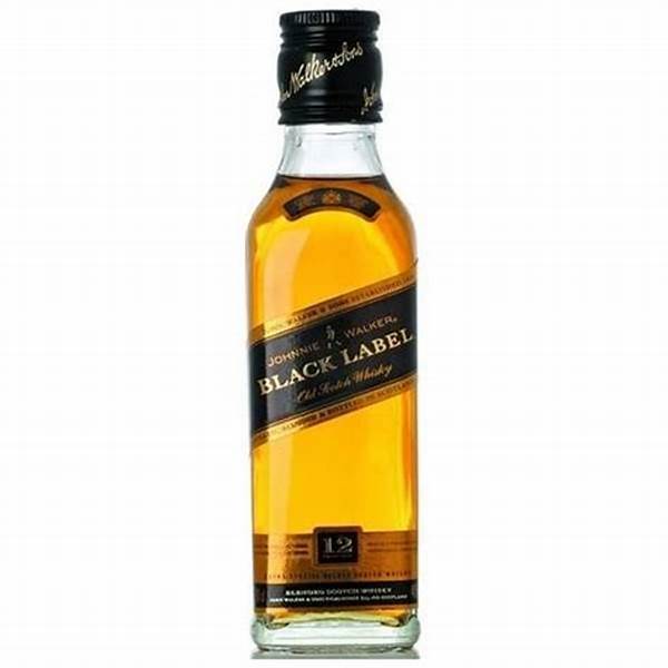 WHISKY JW BLACK LABEL 20cl