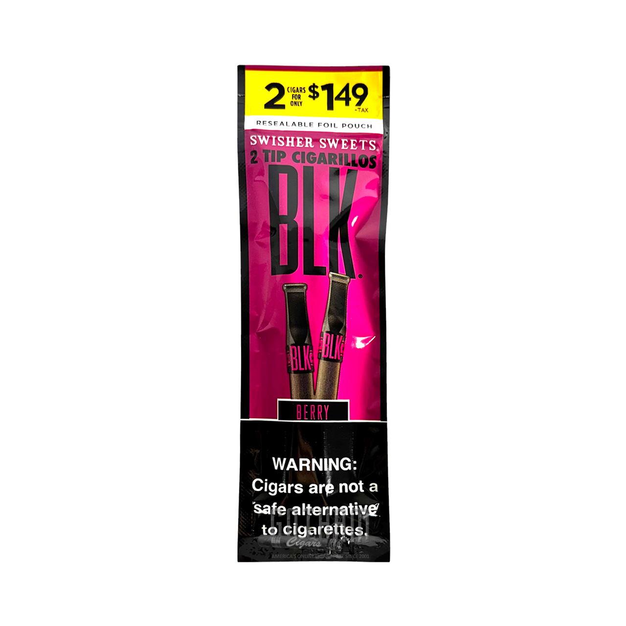 CIGARRILLOS SWISHER SWEETS BLK, BERRY