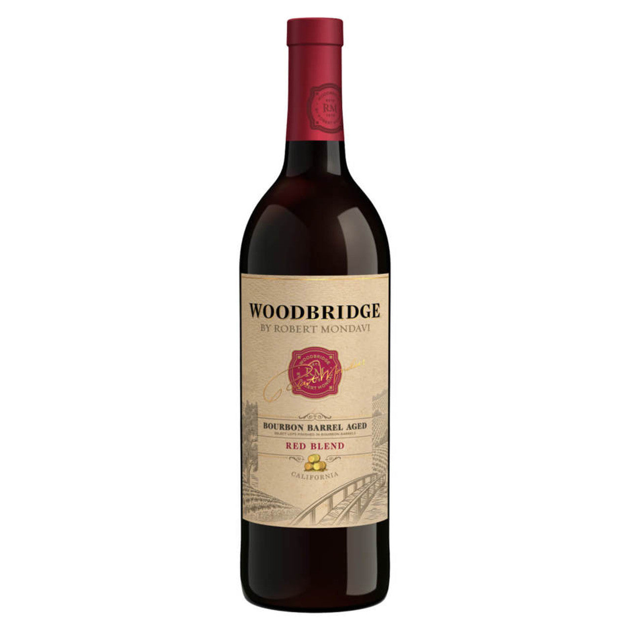 VINO WOODBRIDGE BOURBON BARREL RED BLEND