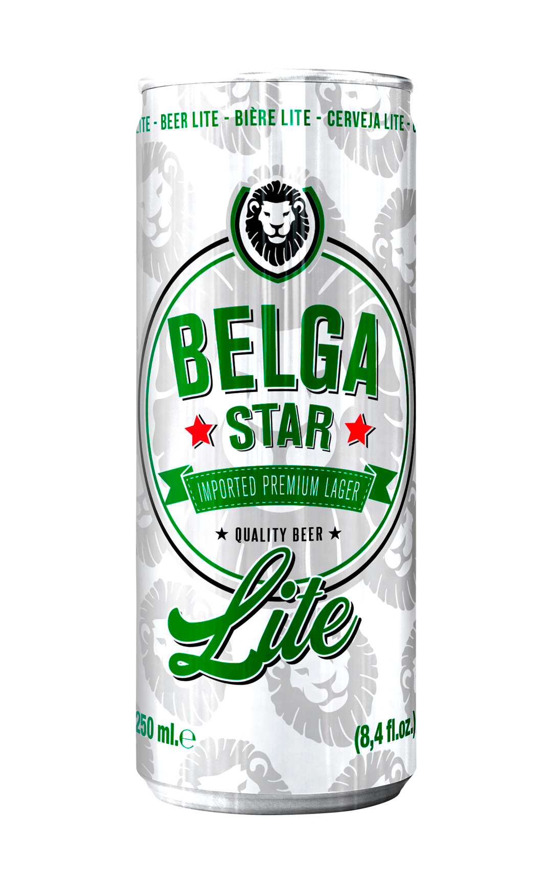 CERVEZA BELGA STAR LITE 250 ML