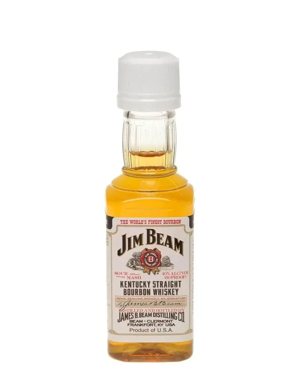 WHISKY JIM BEAM MINIATURA