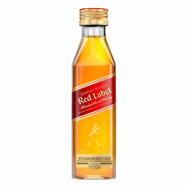 WHISKY J W RED LABEL 37.5 CL