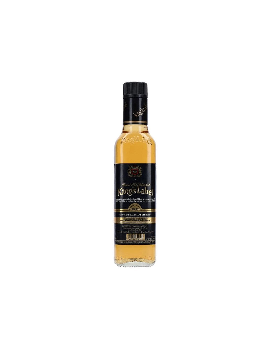 WHISKY KINGS LABEL BLACK