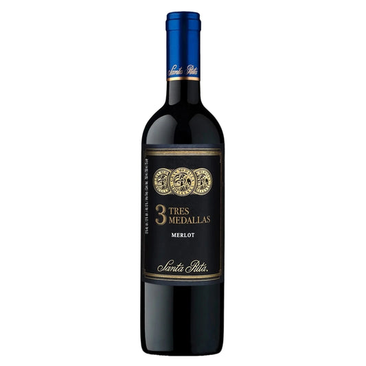 VINO SANTA RITA 3 MEDALLAS MERLOT