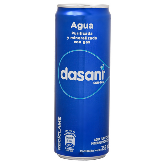 AGUA DASANI CON GAS