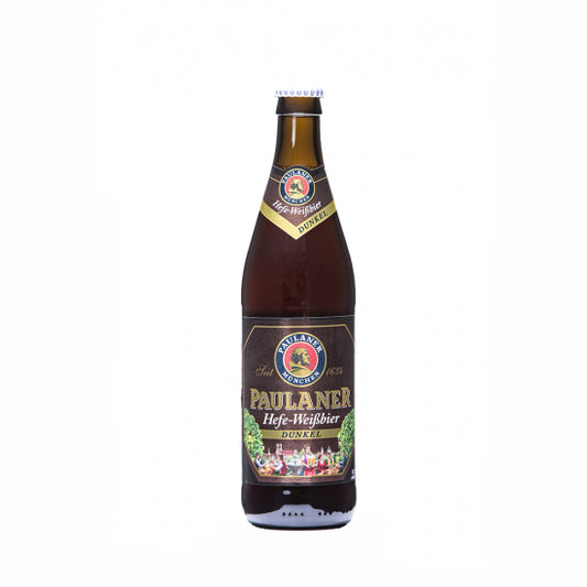 CERVEZA PAULANDER DUNKER TRIGO, NEGRA