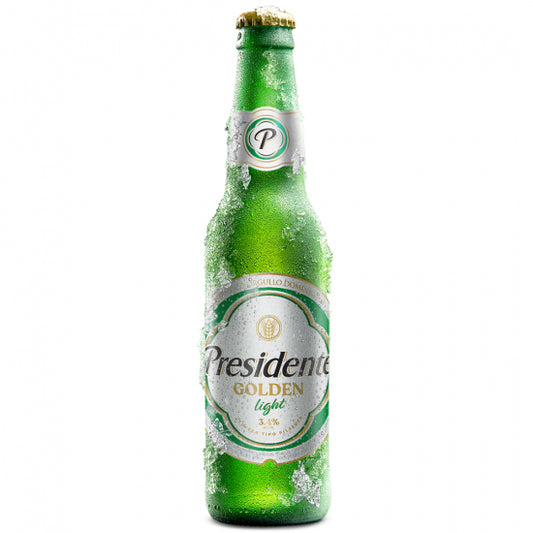 CERVEZA PRESIDENTE GOLDEN LIGHT