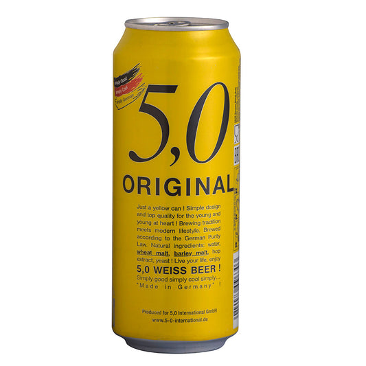 CERVEZA 5,0 WEISS LATA