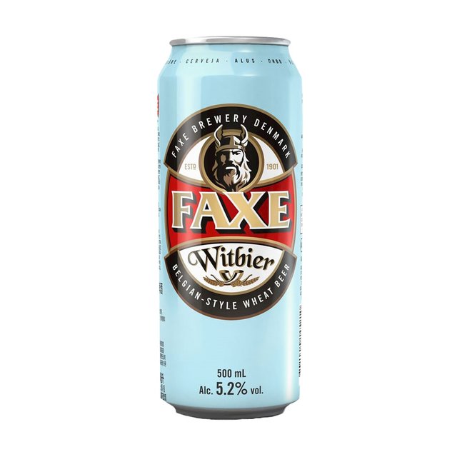 CERVEZA FAXE WITBIER. LATA