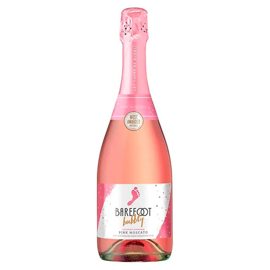 VINO BAREFOOT BUBBLY PINK MOSC