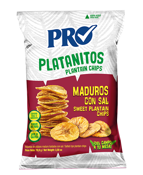 PRO PLATANITOS MADURO CON SAL