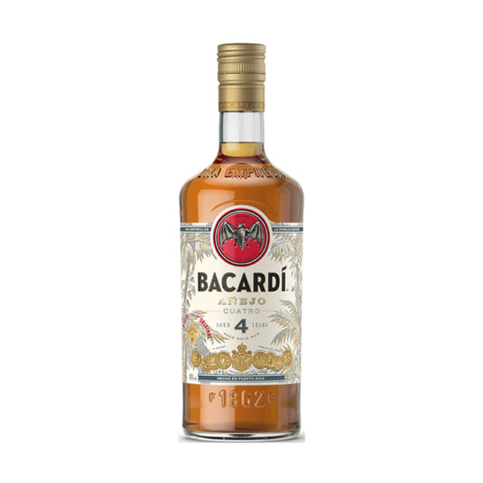 RON BACARDI AÑEJO 4A 750 ML