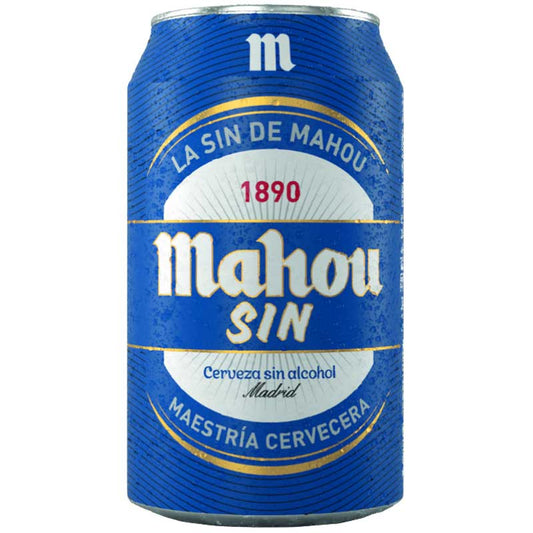 MAHOU SIN LATA 330 ML.