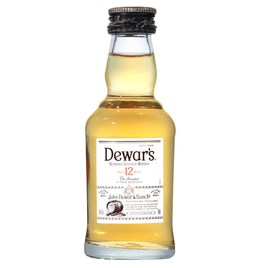 WHISKY DEWARS 12A MINI50ML