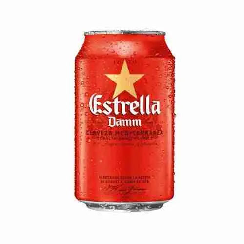 CERVEZA ESTRELLA DAMM LATA