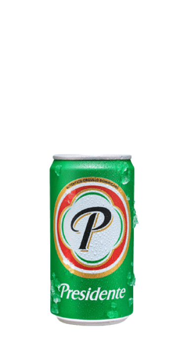 CERVEZA PRESIDENTE LATA