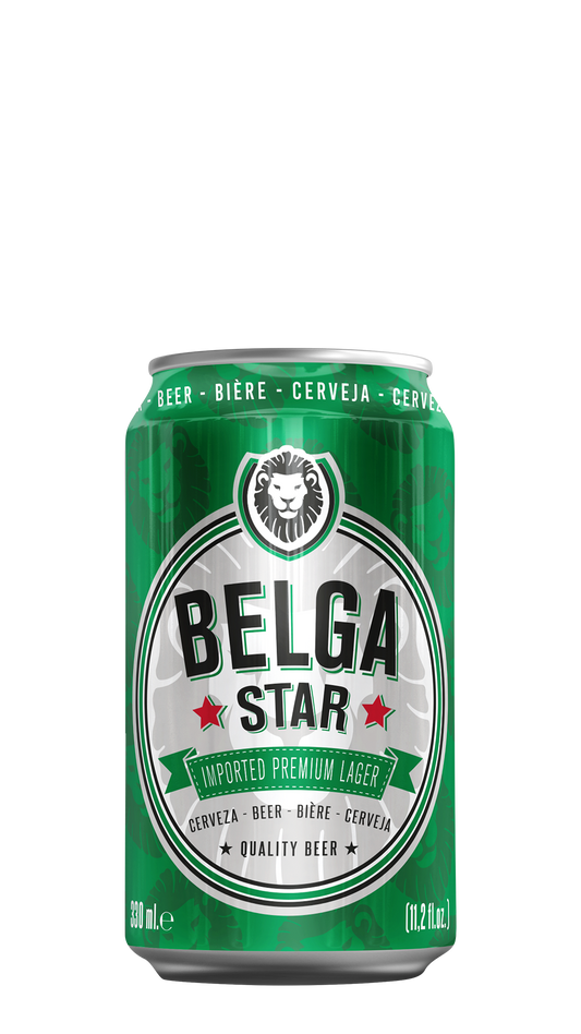 CERVEZA BELGA STAR LATA