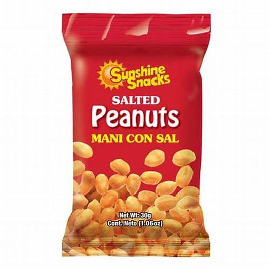 SUNSHINE SNACKS PEANUTS CON SAL