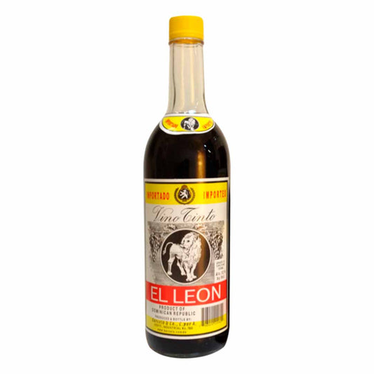 VINO TINTO EL LEON 1/2 GALON