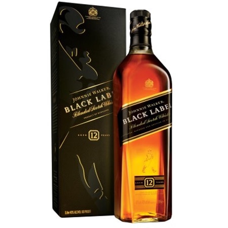 WHISKY JW BLACK LABEL 12 A 1L