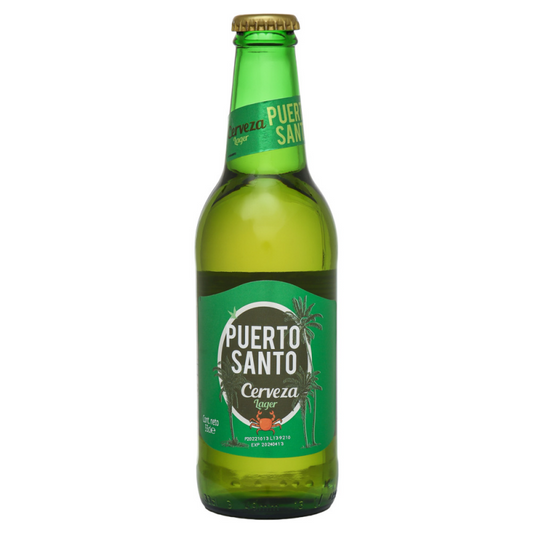 CERVEZA PUERTO SANTO LAGER VIDRIO