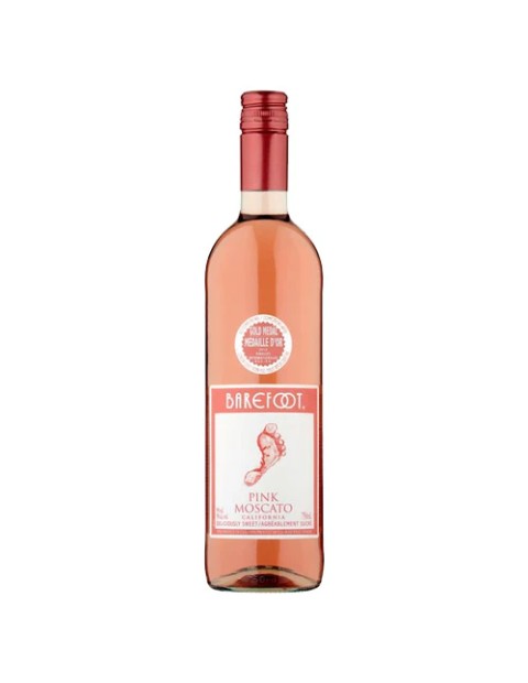 VINO BAREFOOT PINK MOSCATO