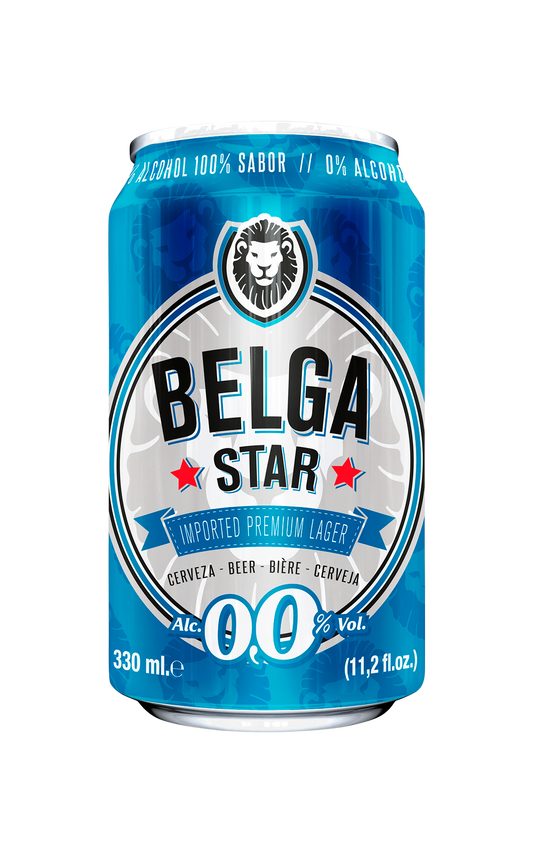 CERVEZA BELGA STAR 00 SIN ALCOHOL