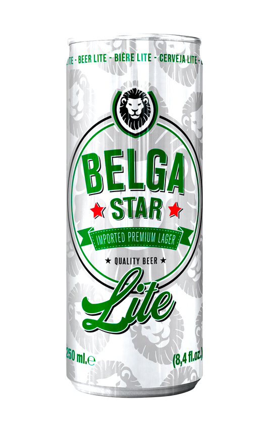 CERVEZA BELGA STAR LITE 250 ML