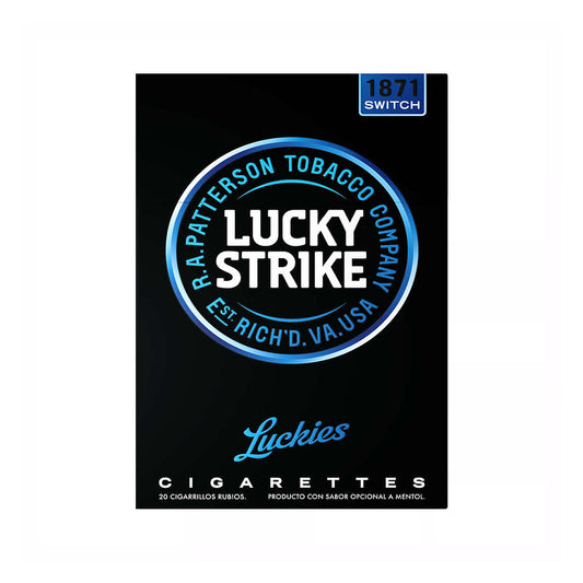 CIGARRILLO LUCKY STRIKE AZUL