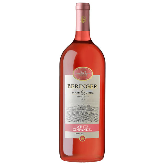 VINO BERINGER WHITE ZINFANDEL 1L
