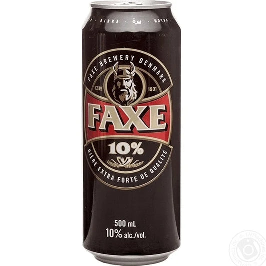CERVEZA  FAXE 10% 50CL