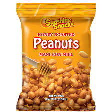 SUNSHINE SNACKS PEANUTS MIEL