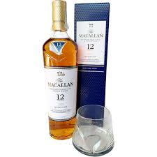 WHISKY MACALLAN 12 AÑO + VASO