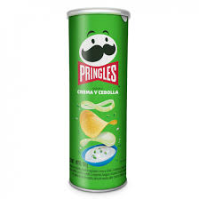 PRINGLES CREMA Y CEBOLLA, 124gr