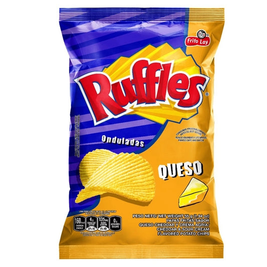 RUFFLES QUESO, CS PU