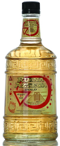 TEQUILA RUINA AZTECA DORADA